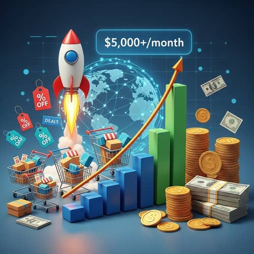 E-commerce Success | Income over $5000/Month | Boost Online Business