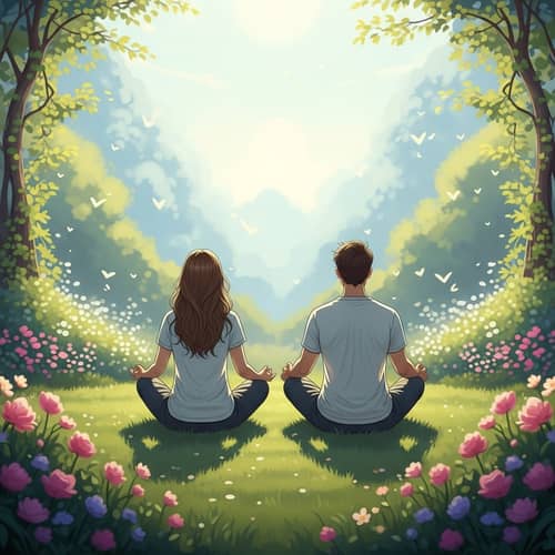 Mindfulness in Loving Relationships: Serene Garden Meditation