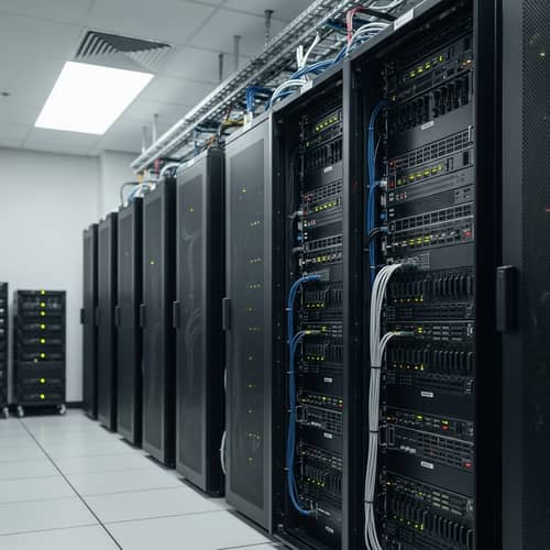 Minimalistic Linux Servers in Clean Data Center | Efficient Hosting Solutions