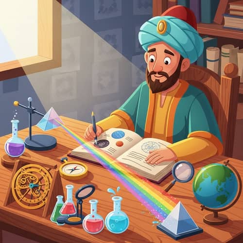 Islamic Scientist Cartoon: Ibn al-Haytham for Kids