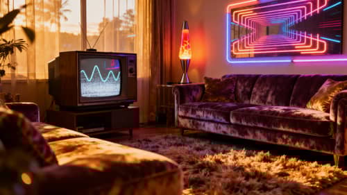 Stunning Retrowave Living Room Design Ideas