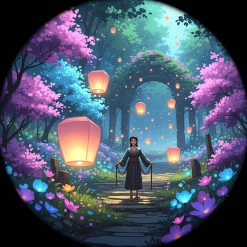 Mystical Garden Teeming with Whimsy | Ethereal Beauty