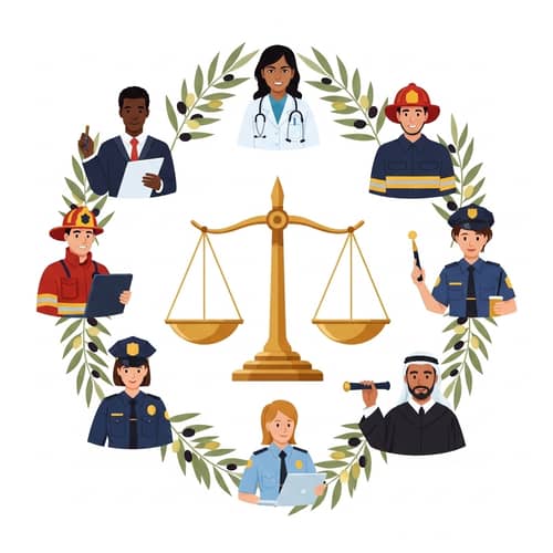 Respecting Authority and Diversity | Symbol of Justice & Equality