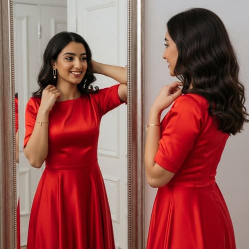 Stunning Red Dress for a Perfect Date