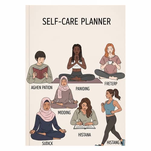 Diverse Women Self-Care Planner Cover