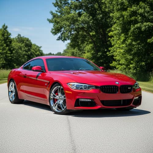 High-Performance Red Sportscar | Sleek Design & Luxury Features