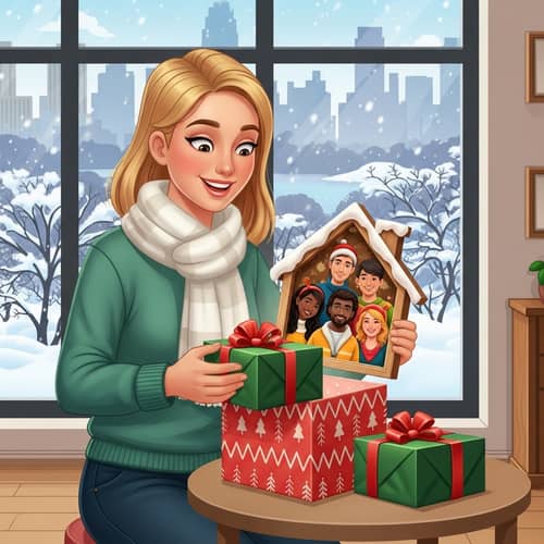Holiday Surprise in Central Park: Unwrapping Joy