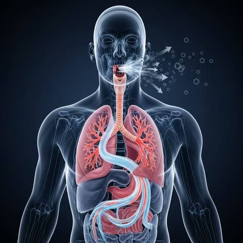 Detailed Anatomical Representation of Human Respiratory Process