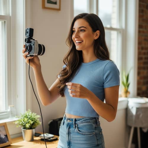 Vibrant Daily Vlogging: Capturing Authentic Moments