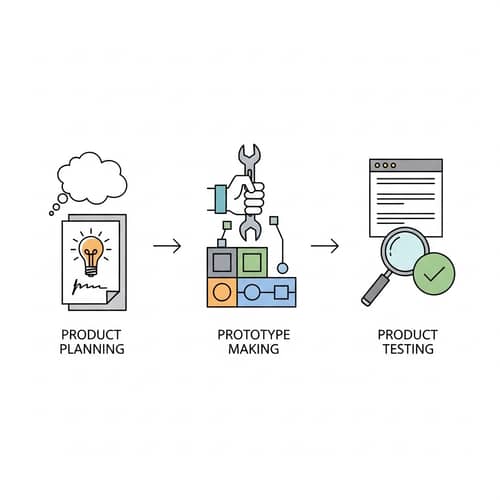 Ultra-Simple Product Development Icon | Minimalistic Design