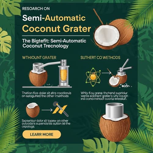 Semi-Automatic Coconut Grater | Innovative Design