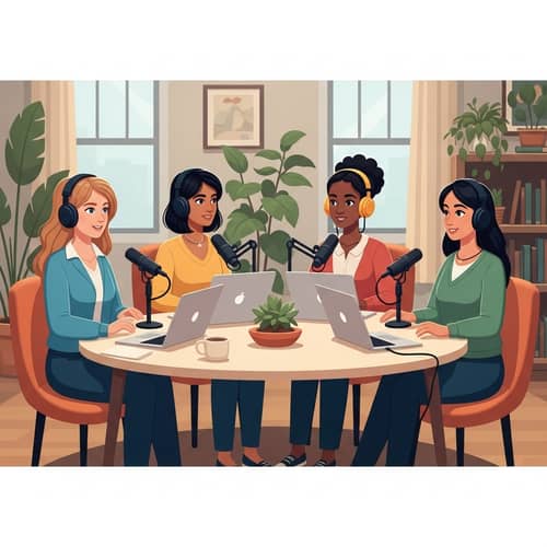 Diverse Women Podcast: Animated Studio Discussion