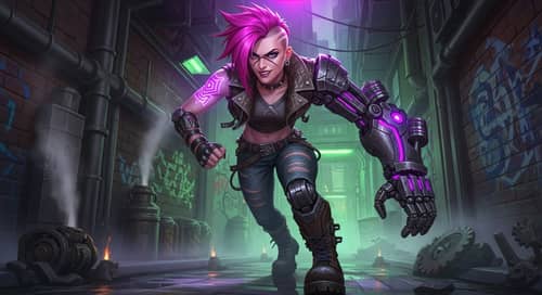 Vi League of Legends - Unique Rebel from Zaun