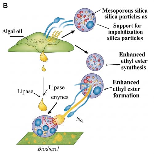 Mesoporous Silica Particles for Enhanced Lipase Immobilization in Biodiesel Production