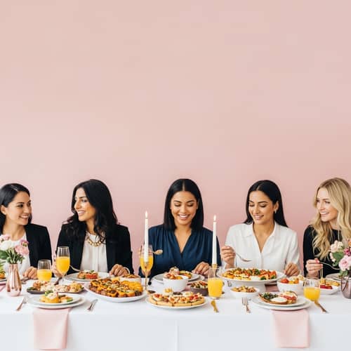 Multicultural Brunch Gathering: Bonds of Sisterhood and Solidarity