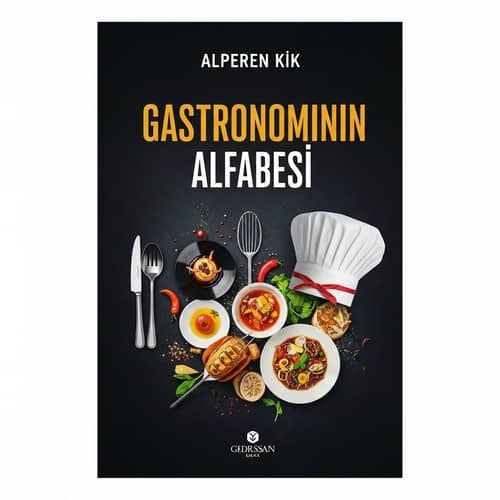 Gastronomy's Alphabet Book Cover Design | Alperen KÖK