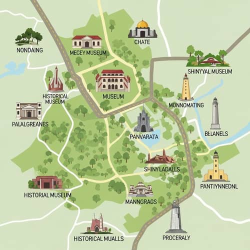 Historical Museums & Landmarks in Rizal Province Map