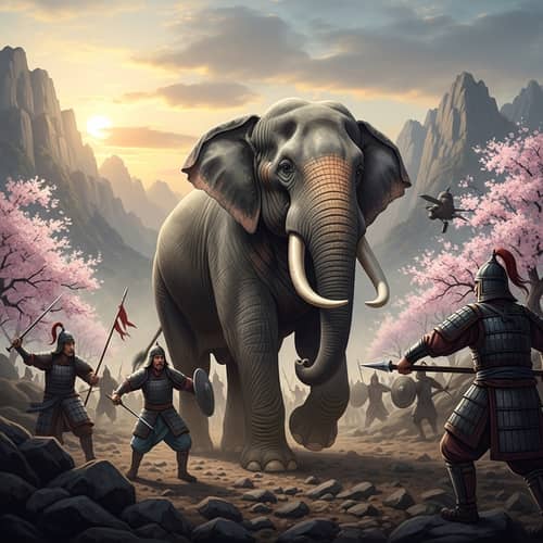 Ancient Asiatic Warfare: Elephant in Combat