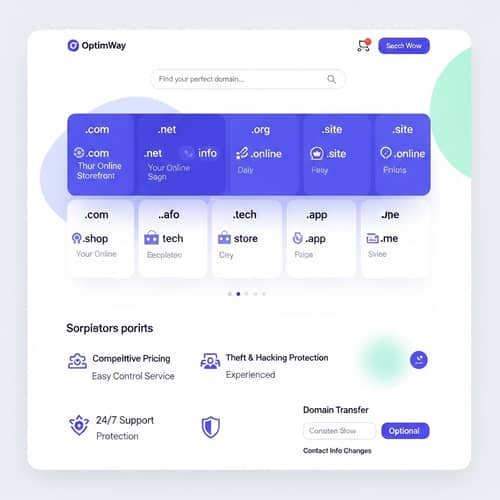 Domain Registration Services with Optimway - Register Now!
