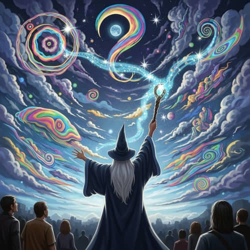 Talented Wizard Conjures Psychedelic Heaven | Fantasy Art Scene