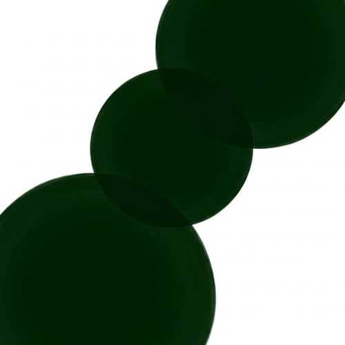 Green Circular Shapes Art | Abstract Nonrepresentational Illustration