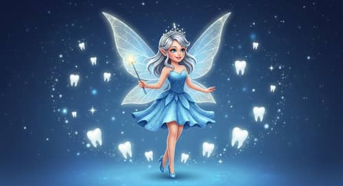 Tooth Fairy Character Illustration