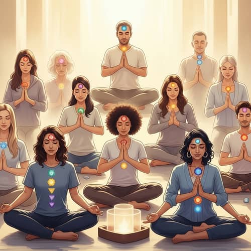Empathic Healers: A Radiant Gathering of Diverse Souls