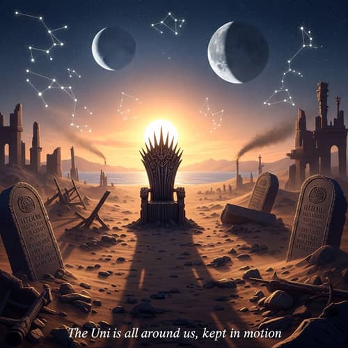Dark and Serene Kingdom: A Tale of Isolation and Hope