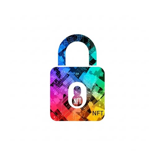 Artistic Non-Fungible Token Digital Art - Geometric Patterns & Minimalist Design