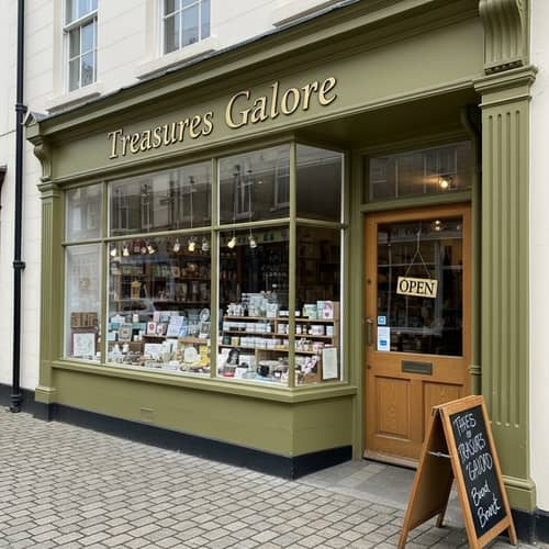 Build Your Dream Shop: Treasures Galore