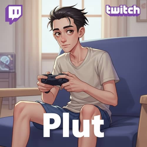 Plut - Engrossed Twitch Gaming Channel with Casual Vibe