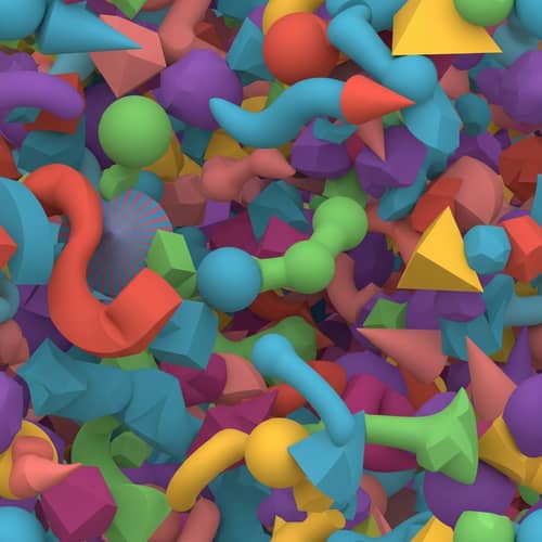 Dynamic Animated Shapes | Surreal Visual Experience