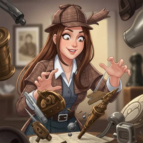 MareMare, the Clumsy Detective - Museum Mishap