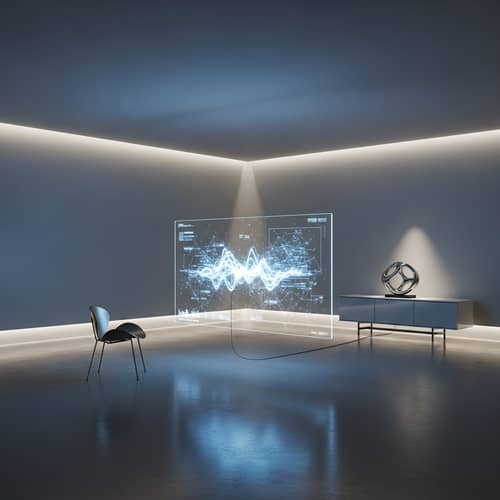 Minimalist & Technologically Advanced Scene