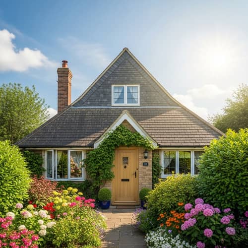 Quaint Little House with Well-Kept Garden | Peaceful Atmosphere