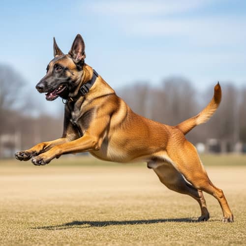 Dynamic Belgian Malinois Dog | Agile & Energetic Canine