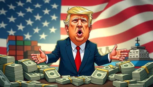 Trump Tariffs: A Political Cartoon Perspective