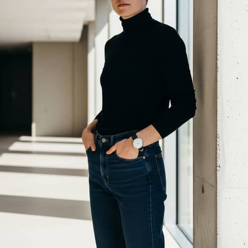 Modern Fashion Trends - Stylish Individual in Contemporary Setting