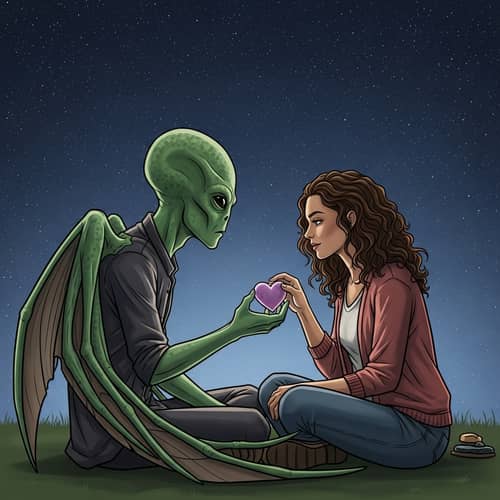 Intergalactic Love Story: Human and Alien Romance