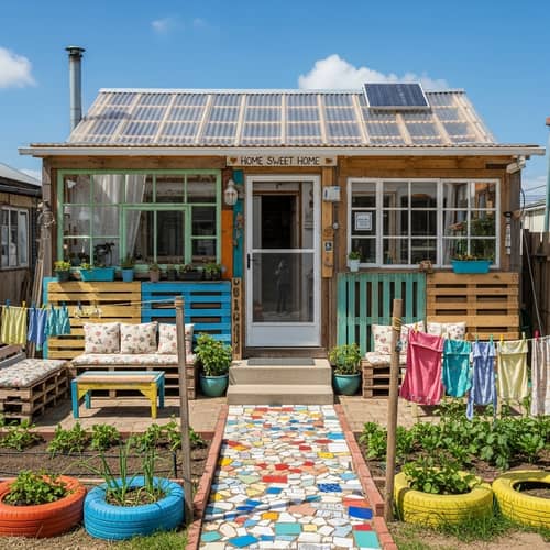 One-Dollar Home: Affordable Housing with DIY Decor Solutions