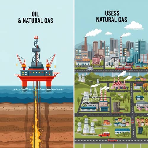 Oil and Natural Gas Extraction and Uses