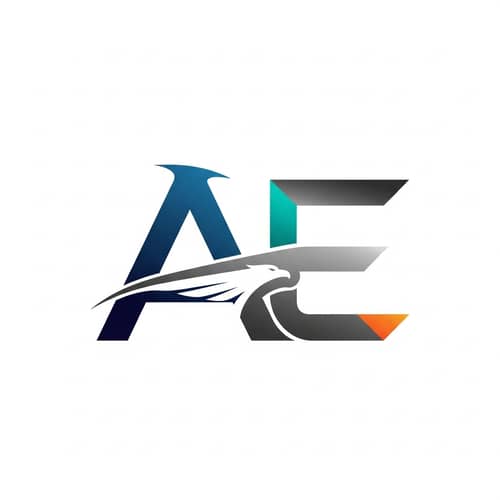 Unique AE Logo Design | Creative Letter 'A' & 'E' Symbol