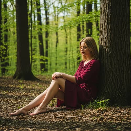 Blonde 20-Year-Old Woman Masterpiece Photography | Analog Realism