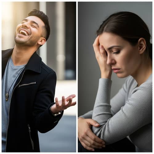 Contrasting Emotions: Narcissism vs. Self-Doubt