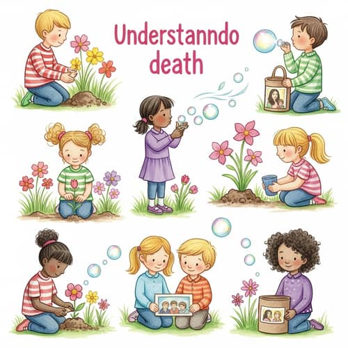 Whimsical Watercolor Painting for Children's Book Cover