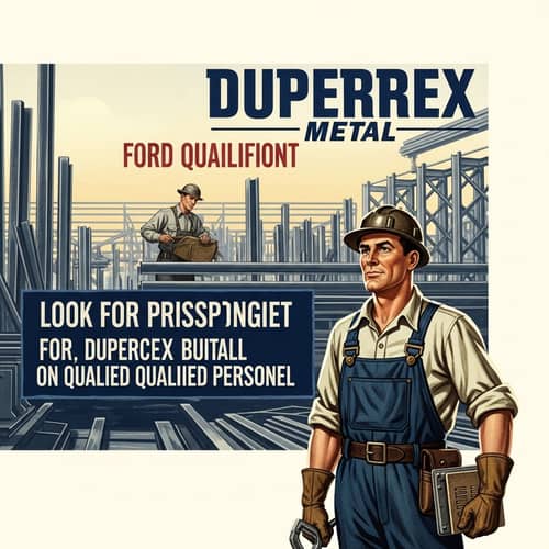 Duperrex Metal: 1940s American Style Metal Construction Recruitment