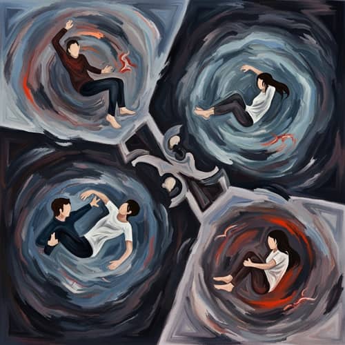 Emotional Tension: Abstract Representation of Chaos