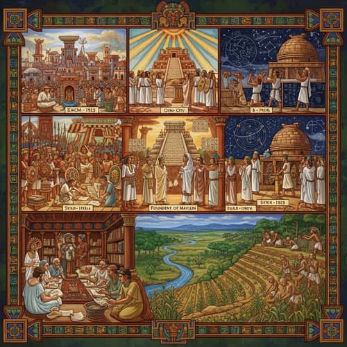 Maylin History Retold: Traditional Art Style Depiction