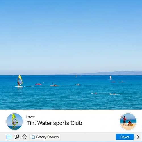 Water Sports Club Desktop Application | Blue Ocean Panorama