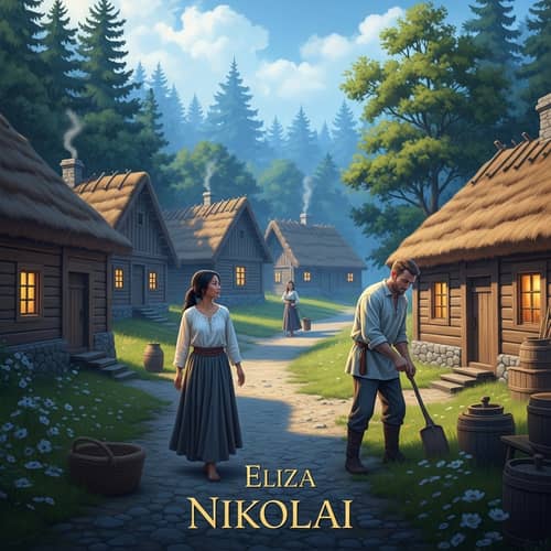 Serene Village with Eliza and Nikolai | Tranquil Forest and Meadow Setting
